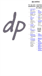 Mobile Screenshot of dponline.org